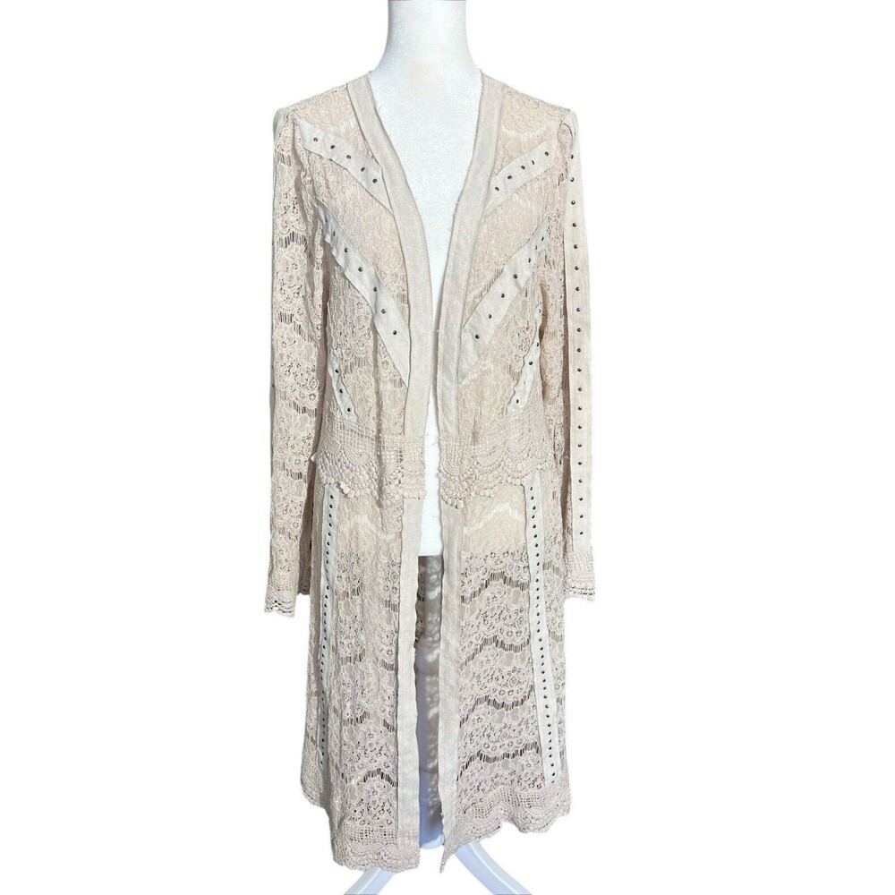 Vocal Cream Lace Cardigan